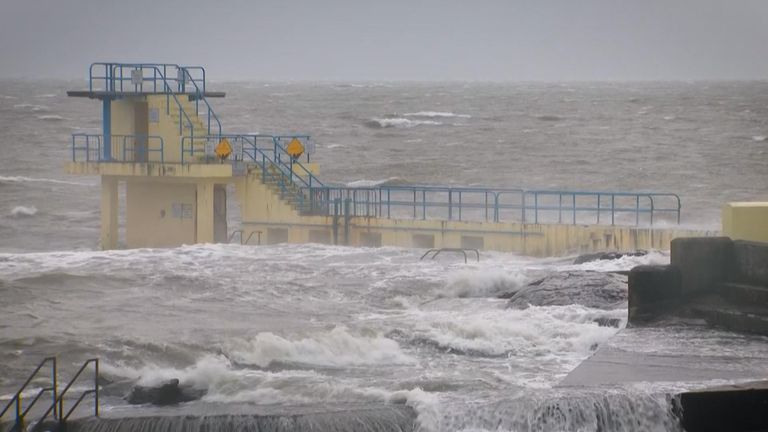 Море продолжает вторгаться в эту часть Нортумберленда.