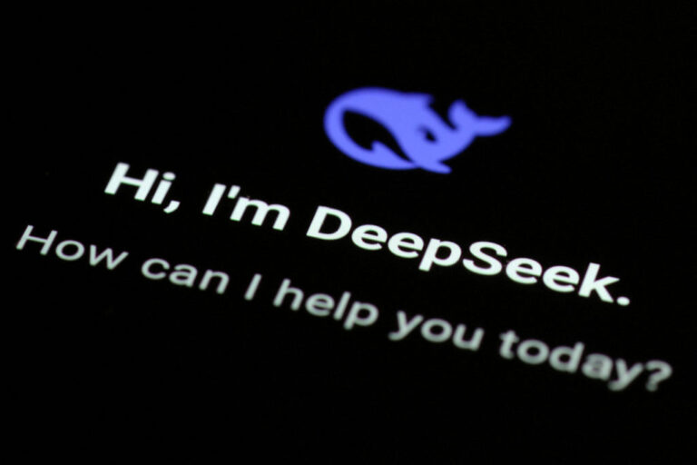 Китайский технологический стартап Deepseek's Chatbot Sparks Дискуссия о конкурсе искусственного интеллекта