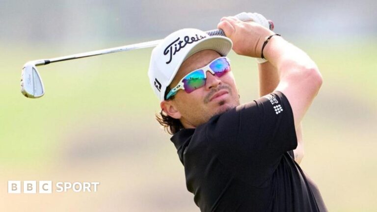 Dubai Desert Classic: Юэн Фергюсон признает «везение», поскольку трибуна помогает Орлу лидировать