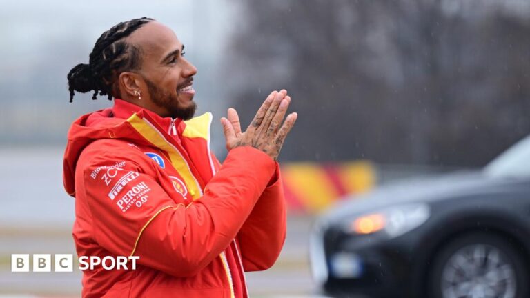 Льюис Гамильтон: Ferrari Driver продолжает тестирование F1 в Барселоне