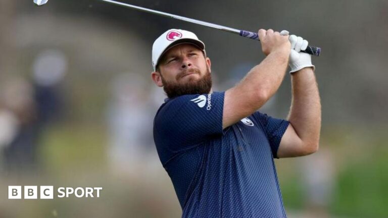Dubai Desert Classic: Тиррел Хаттон удерживает Дэниела Хиллера и побеждает