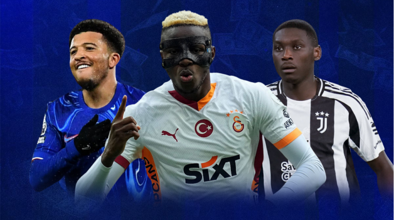 Osimhen, Sancho & Co — самые ценные игроки в настоящее время находятся в аренде