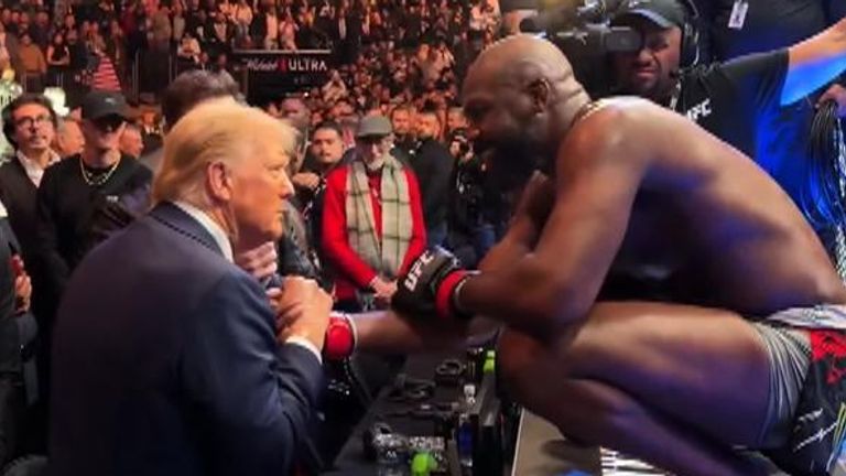 Джон Джонс Трамп UFC