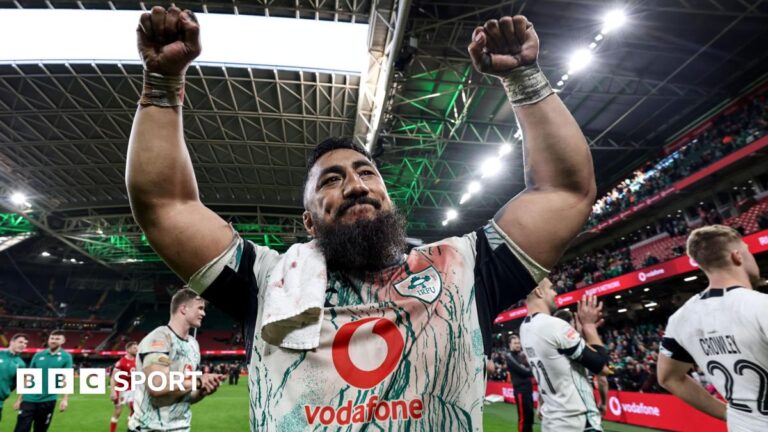 Шесть наций: Bundee AKI выкапывает Ирландию из дыры в качестве боковой претензии Саймона Истерби Тройная Корона против Уэльса на стадионе Княжества