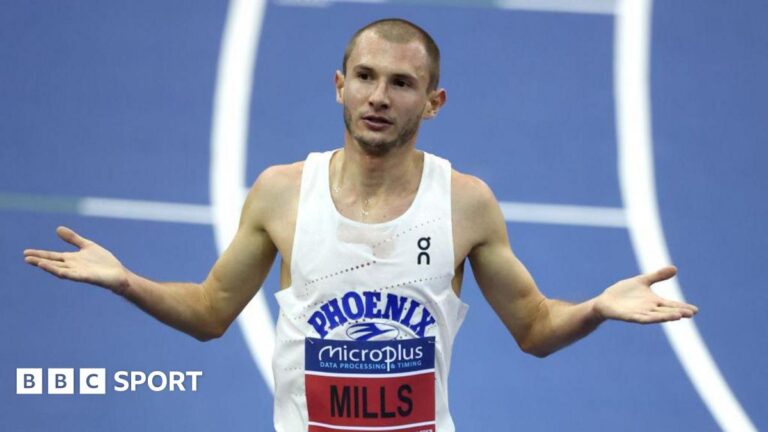Джордж Миллс выигрывает британский титул 3000 м с рекордом чемпионата