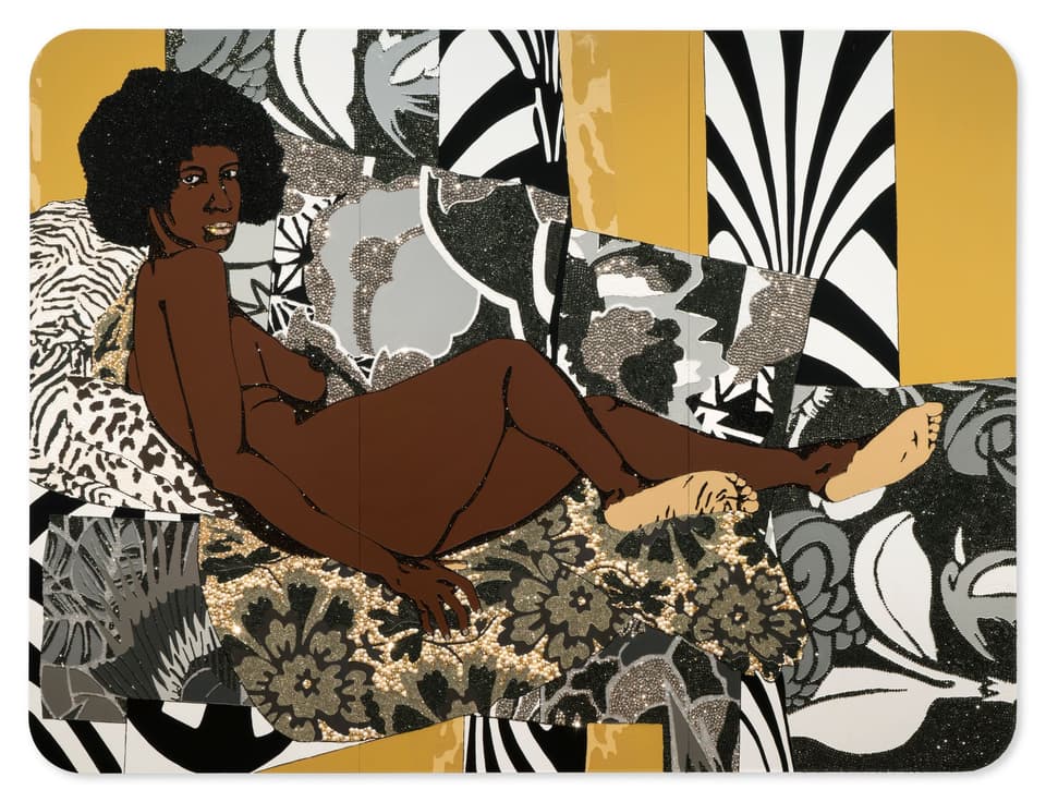 Микалин Томас, небольшой вкус вне любви, 2007. © Mickalene Thomas