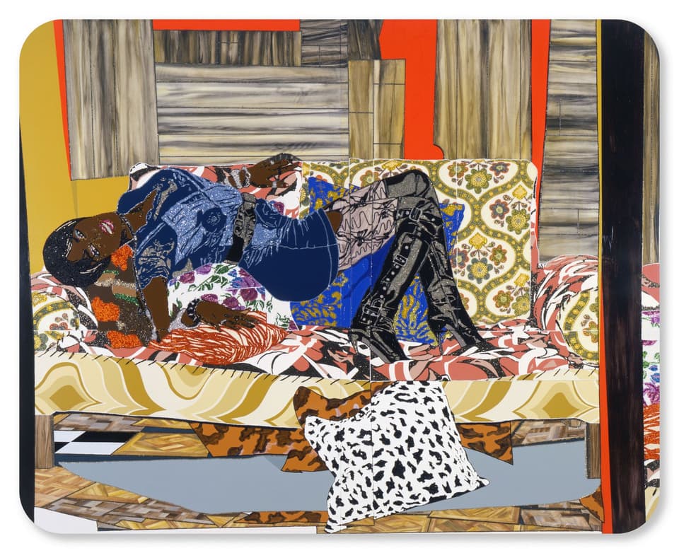 Микалин Томас, непослушные девушки (тоже нуждаются в любви), 2009. © Mickalene Thomas