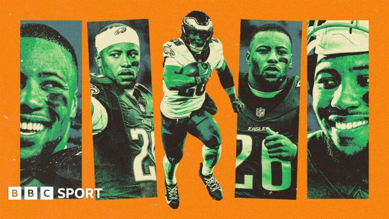 Super Bowl 2025: Статистика сезона Saquon Barkley для Филадельфии Орлов