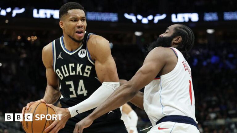 Крунд NBA: Giannis Antetokounmpo сияет на Milwaukee Bucks возвращается после травмы