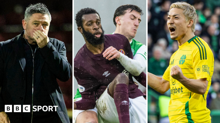 Celtic's Daizen Maeda, Dundee's Tony Docherty & Hibs v Hearts в центре внимания