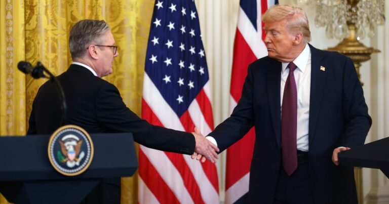 Как Keir Starmer намазал Дональд Трамп — Politico
