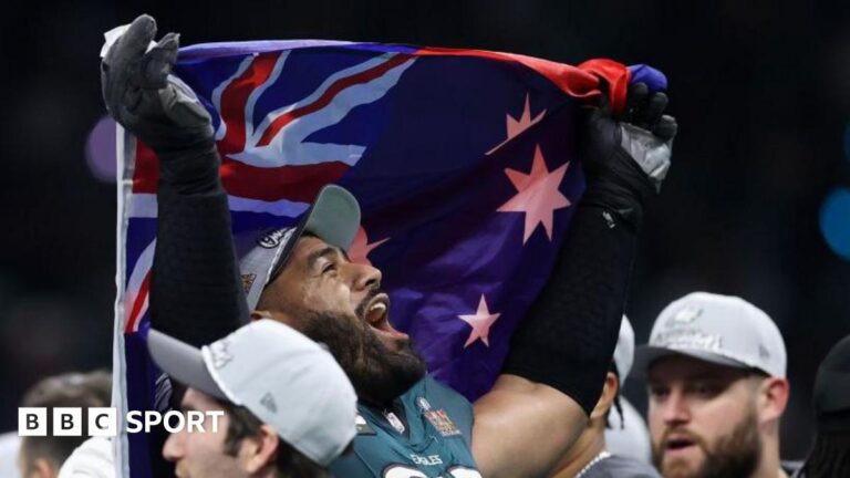 Super Bowl 2025: Филадельфия Иглз 'Джордан Майлата завершает «Величайшую историю в футболе»
