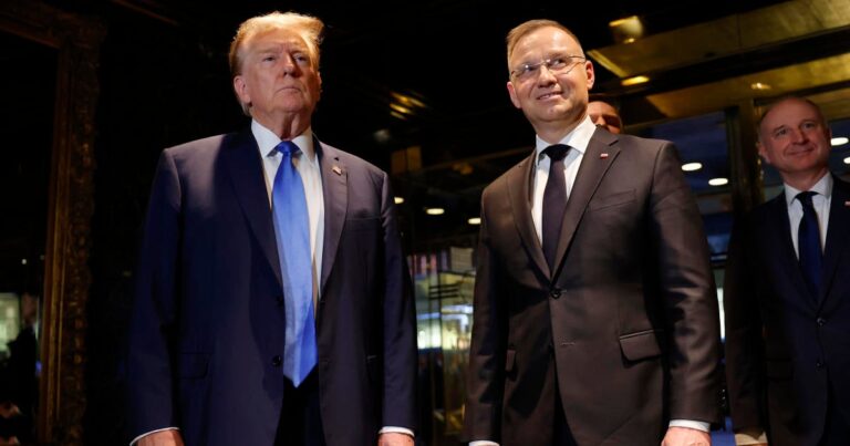 Трамп встретиться с Польским президентом в субботу, на фоне обсуждений о войне Украины