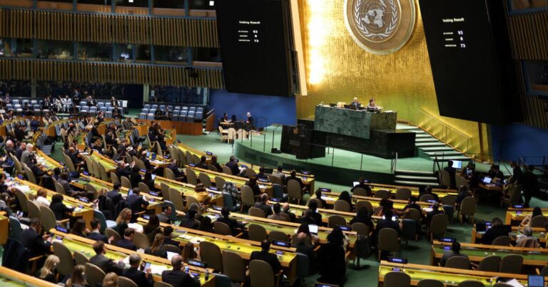 ООН отвергает резолюцию США, которая призывала прекратить войну Украины, не упоминая российская агрессия