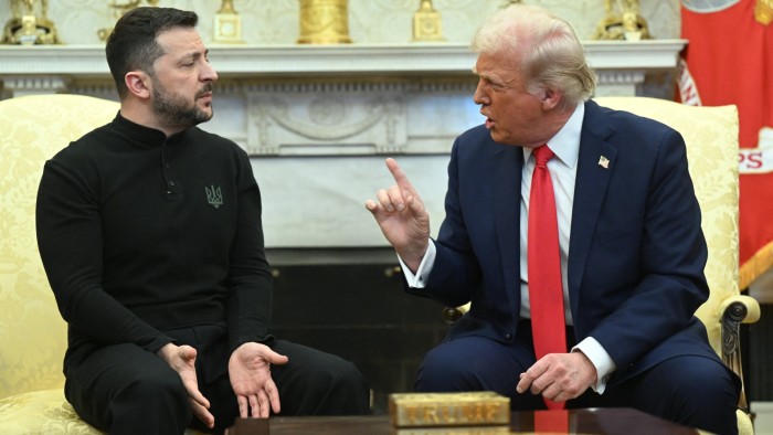 Овальный кабинет Трампа и Зеленски