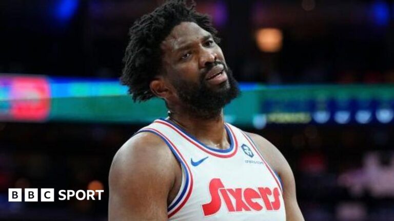 Житель Эмбиид травма: Звезда Филадельфии 76ers вынесена в остальную часть сезона с проблемой колена