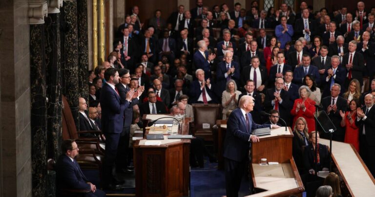 Опрос о совместном обращении Трампа 2025 года с Конгрессом обнаруживает, что большинство одобряют большинство зрителей