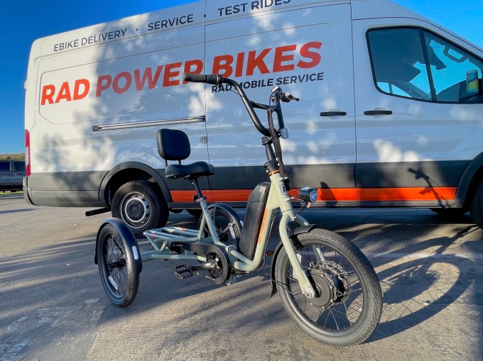 Rad Power Bikes Trike и Van
