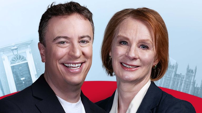 Сэм Коутс из Sky News и Anne McElvoy из Politico