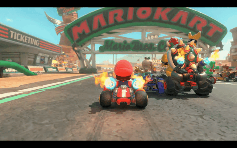 Mario Kart World: Nintendo Direct Lift Lid на Switch 2 Game