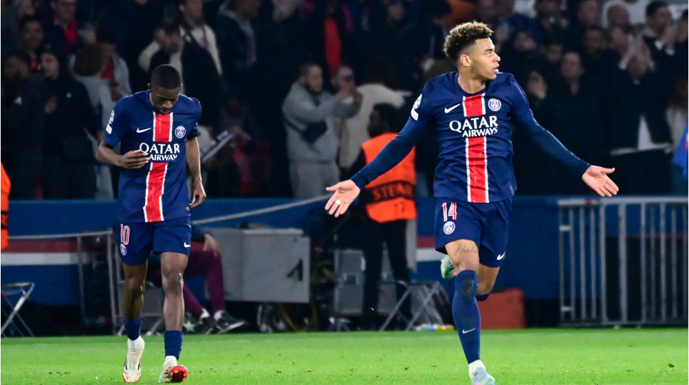 Superb Désiré Doue & Electric Khvicha Kvaratskhelia помогите PSG в первую ногу победить против Aston Villa