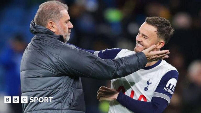 Тоттенхэм: Джеймс Мэддисон говорит, что «Шпоры» на 100%»за Ange Postecoglou