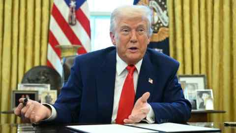 Президент США Дональд Трамп