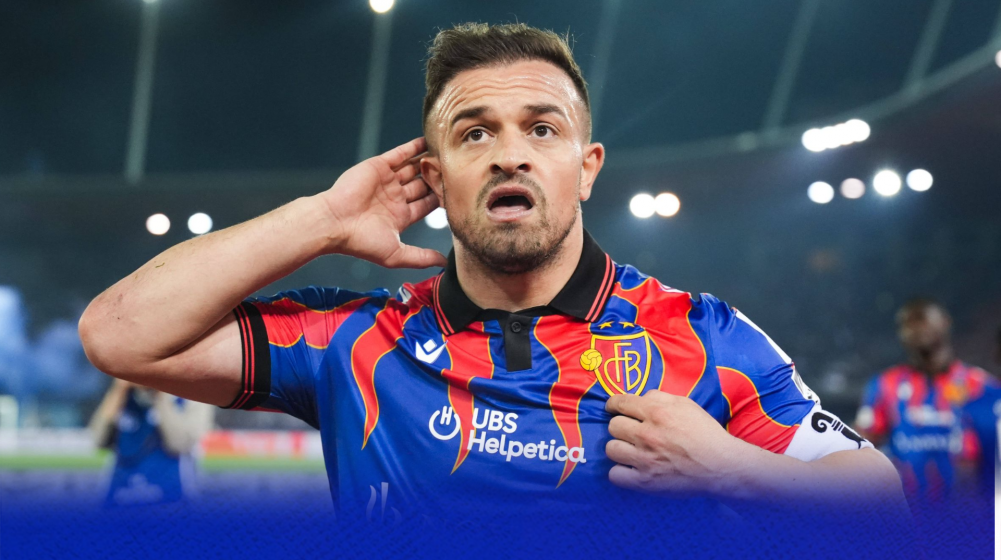 Бывший Ливерпульский туз Xherdan Shaqiri, соперничающий с Кейном и Салахом в детском клубе