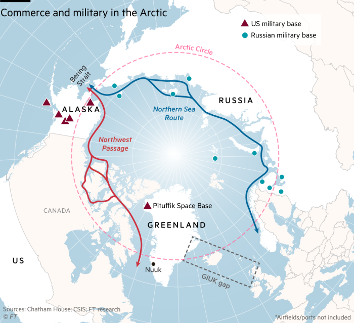 Американские военные базы в Гренландии