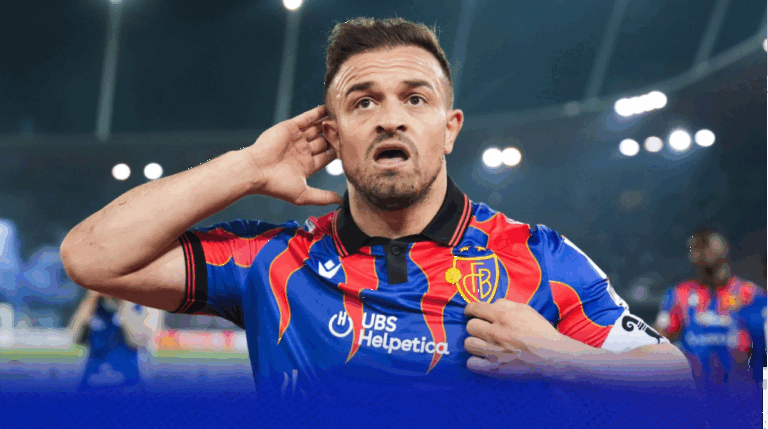 Бывший Ливерпульский туз Xherdan Shaqiri, соперничающий с Кейном и Салахом в детском клубе