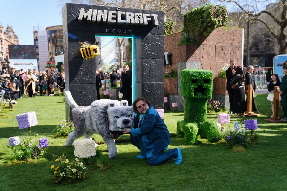 Фильм Minecraft - World Premiere - Лондон
