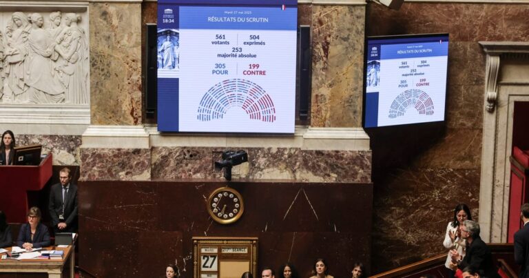 Французские законодатели приняли помощь по умирающему законопроекту в историческом первом голосовании — Politico