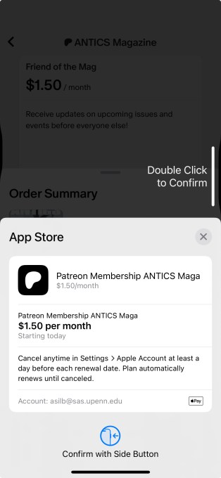 Приложение Patreon теперь может принимать веб -платежи после изменений в магазине приложений США