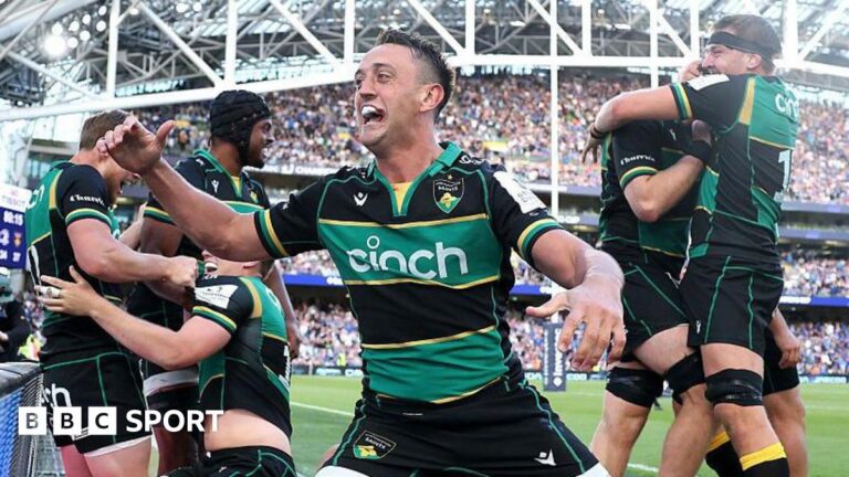 Лейнстер 34-37 Northampton Saints: Irish The Punch 'Punch' Punch ', чтобы нанести нокаутный удар