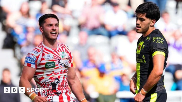 Super League: Leigh Leopards 26-24 каталонские драконы