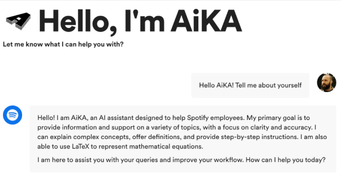 Айка из Spotify