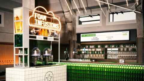 Heineken Studio в Heineken Experience в Амстердаме