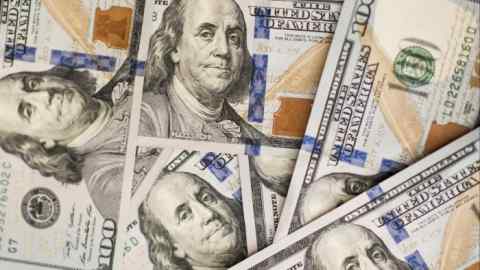 Коллекция американских счетов в 100 долларов США