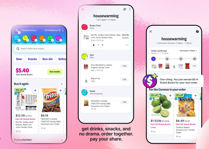 Стартап в социальных сетях Fizz предъявляет предъявление Instacart и Partififity за нарушение товарных знаков над новым приложением Fizz
