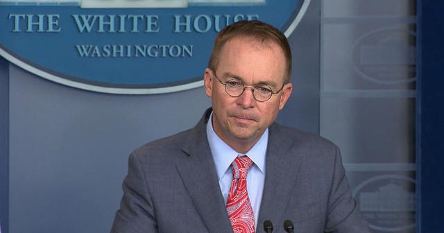 Mulvaney: Выборы 2016 года были фактором удержания Upraine Aid