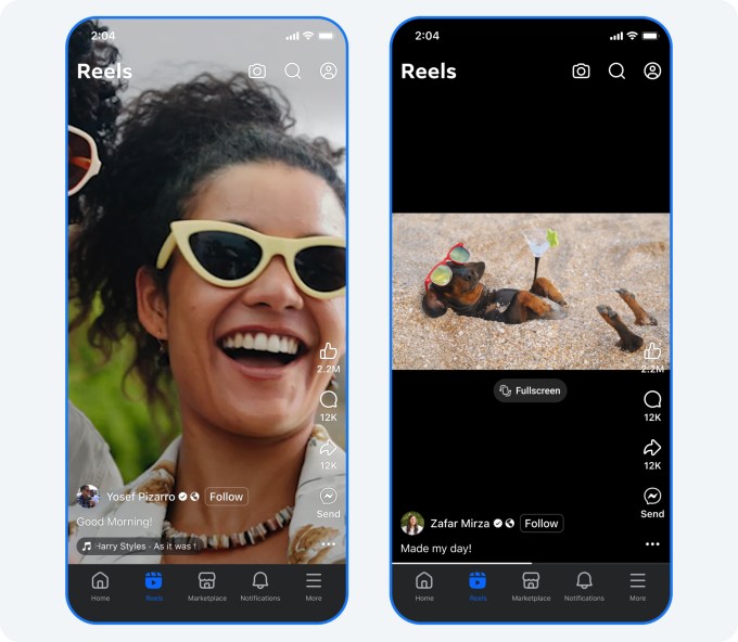 Facebook объявляет, что все видео на своей платформе скоро будут переданы как катушки