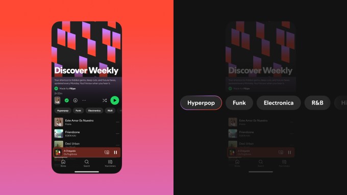 Spotify обновляет свой еженедельный плейлист от Discover после десяти лет