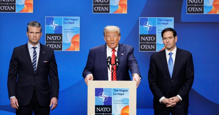 Смотреть в прямом эфире: Трамп проводит пресс-конференцию на саммите НАТО на фоне незначительного прекращения огня Ирана-Исраэля