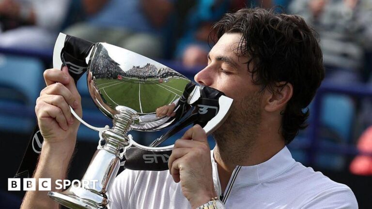 Eastbourne Open: Тейлор Фриц выигрывает титул в четвертый раз в «Настройке» на Уимблдон