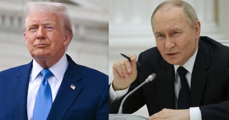 Трамп и Путин держат звонок, обсудите напряженность Ираля, Украина война
