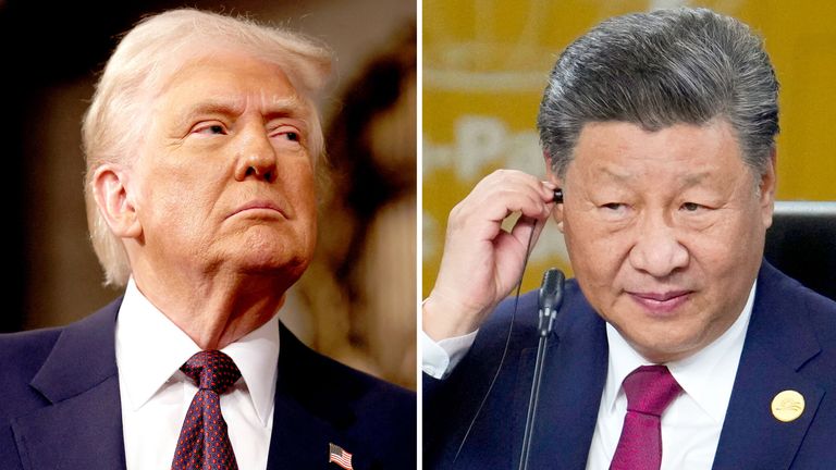 Дональд Трамп и Си Цзиньпин.  PIC: Reuters/Ap
