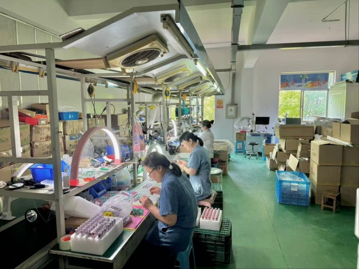 Производственная линия в Shaoxing Shangyu Lihua Electronic Technology