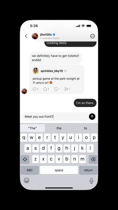 Threads получает свой собственный DMS, так как приложение дистанцируется от Instagram