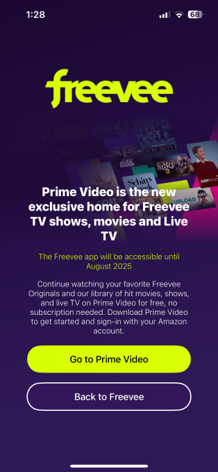 Amazon закрывает свое приложение Freevee в августе